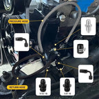6AN Power Steering Hose Kit for Chevy LS Swap