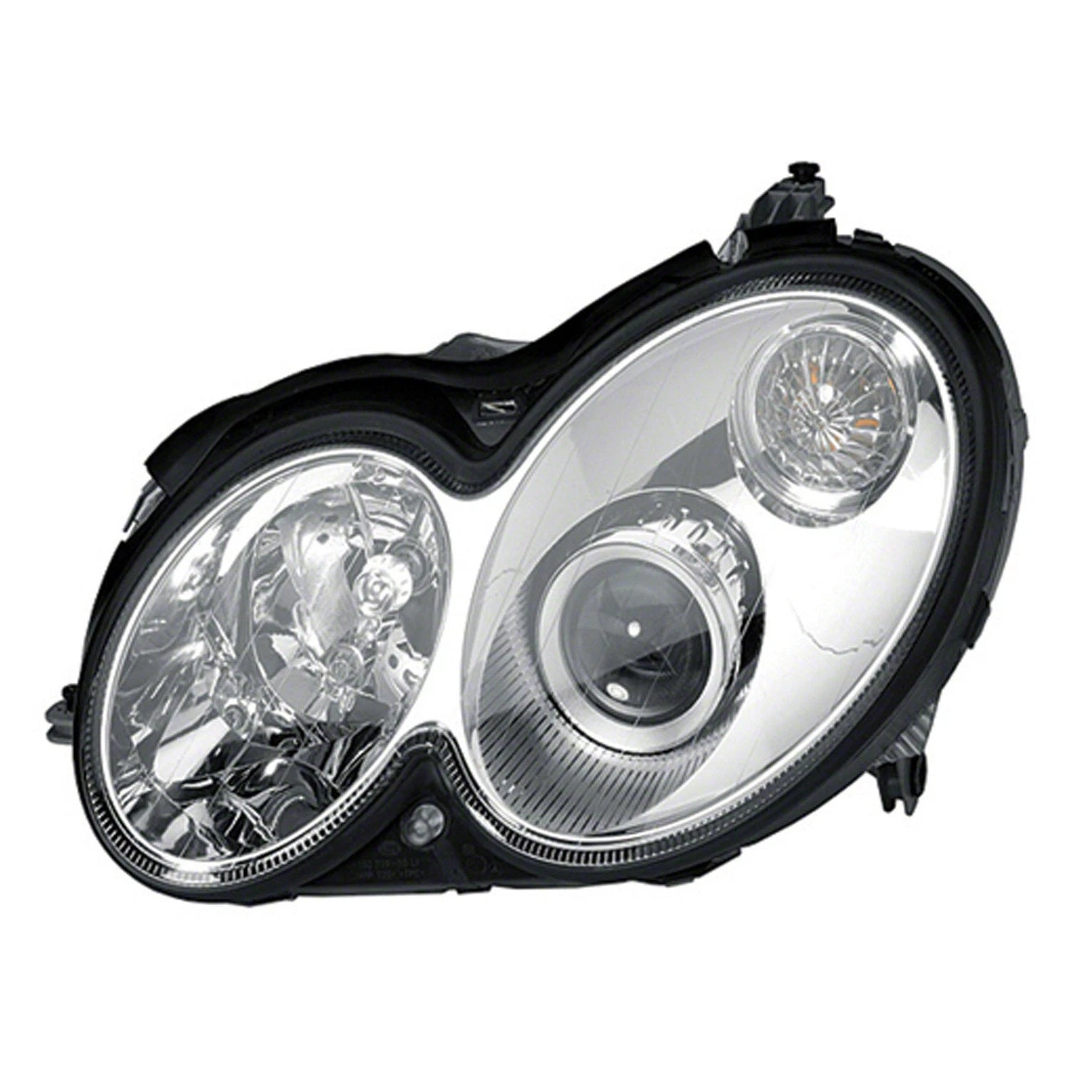 Replacement Driver Side Bi-Xenon Head Light Assembly w/o Curve Lighting