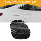 Fuel Tank Door Cap for Hyundai Sonata (2024–2025) Carbon Fiber Black