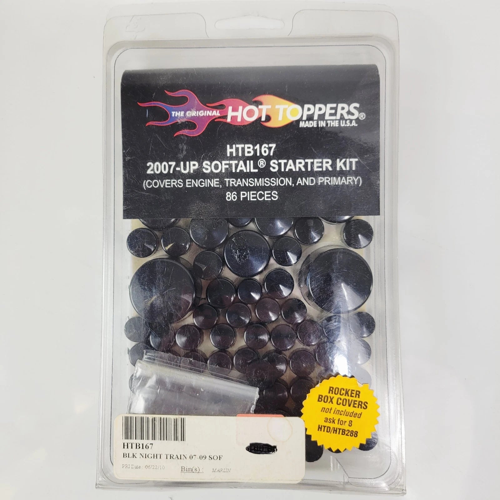 86 Pcs Hot Toppers Starter Kit for Harley-Davidson Softail (2007–2017)