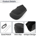 1 Pc Gear Shift Knob Cover for Chevrolet Cruze (2011–2015) Black Grey
