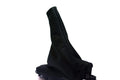 E Brake Boot for Ford Mustang (2015–2019) Gray Stitch Leather Synthetic