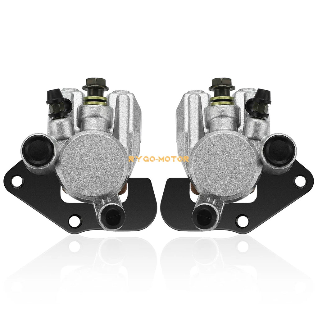 Front Brake Calipers & Pads for Kawasaki Prairie 360 KVF360A/B/C (2003–2013)