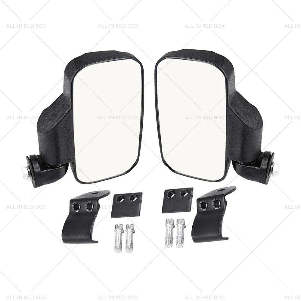 UTV Side Rear View Mirrors for Polaris Ranger 500 570 XP 900 1000 (2015–2023)