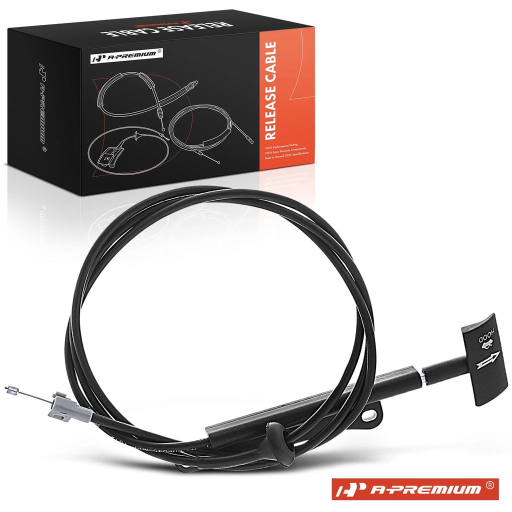 Hood Release Cable for Ford Mustang (1994–2004) with Handle