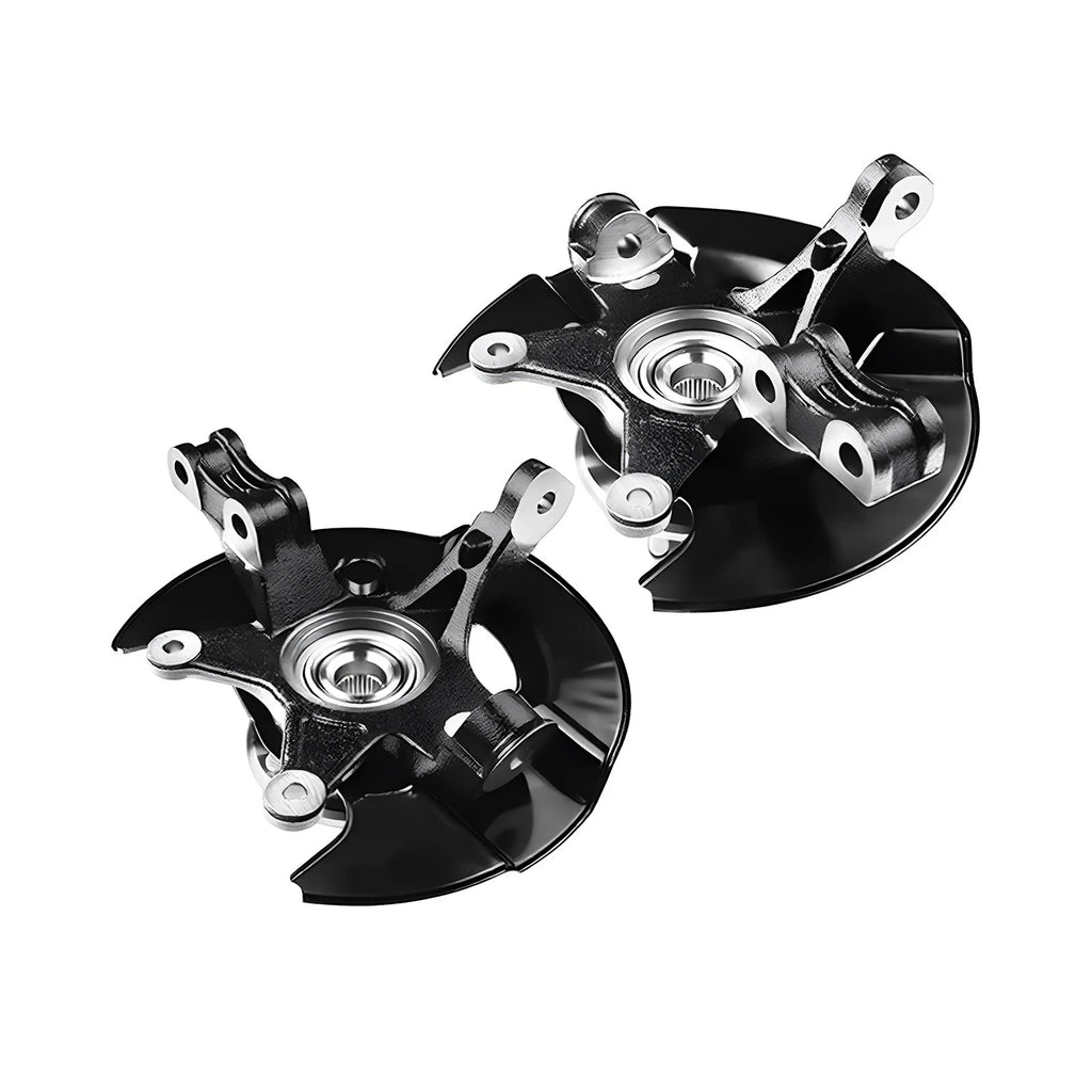Pair Front Steering Knuckle & Wheel Bearing Hub Assembly for Honda Pilot (2003–2008)