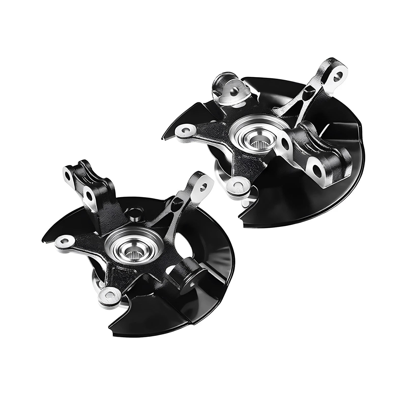 Pair Front Steering Knuckle & Wheel Bearing Hub Assembly for Honda Pilot (2003–2008)
