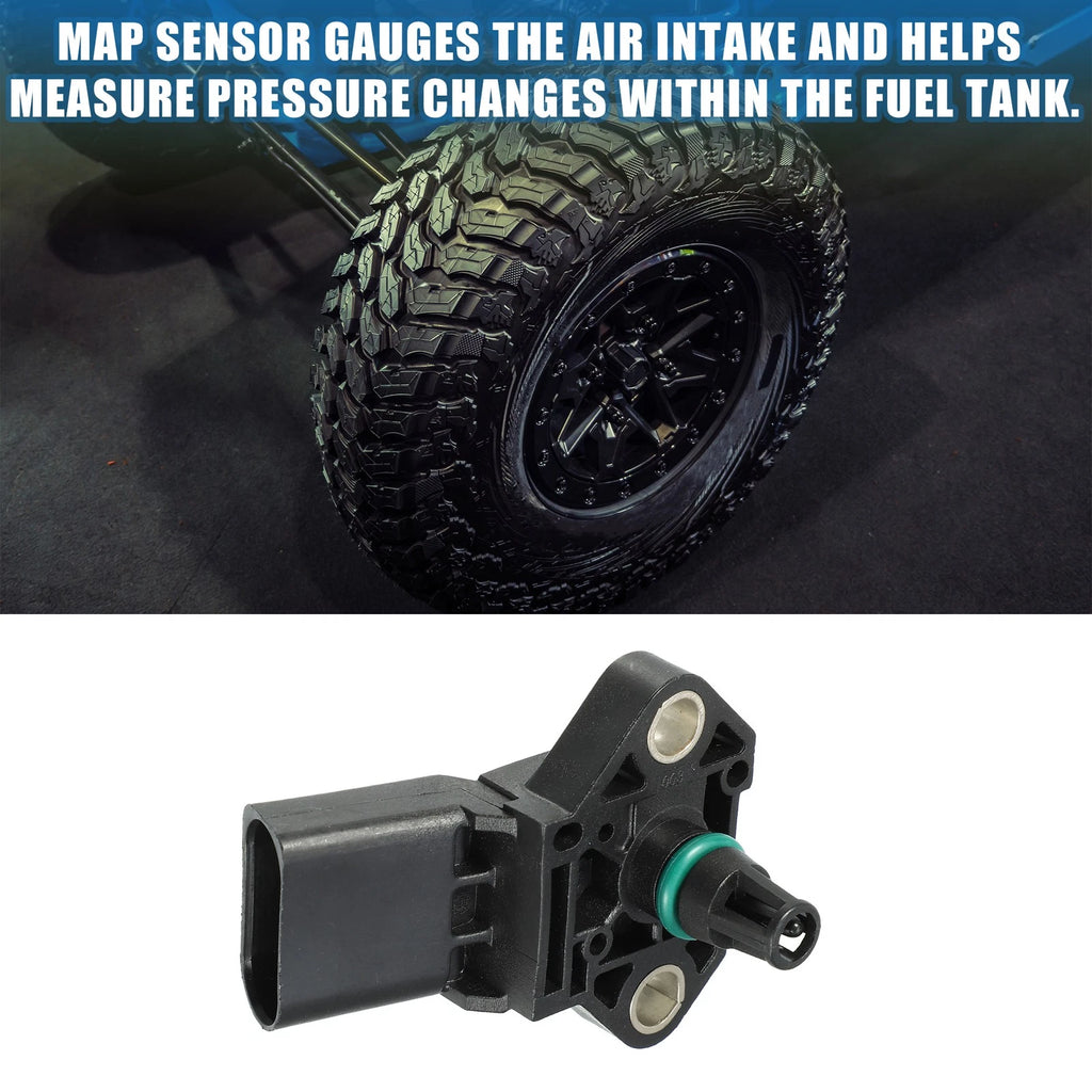 Manifold Absolute Pressure Sensor for Audi A3 (03G906051E, 03G-906-051-E)