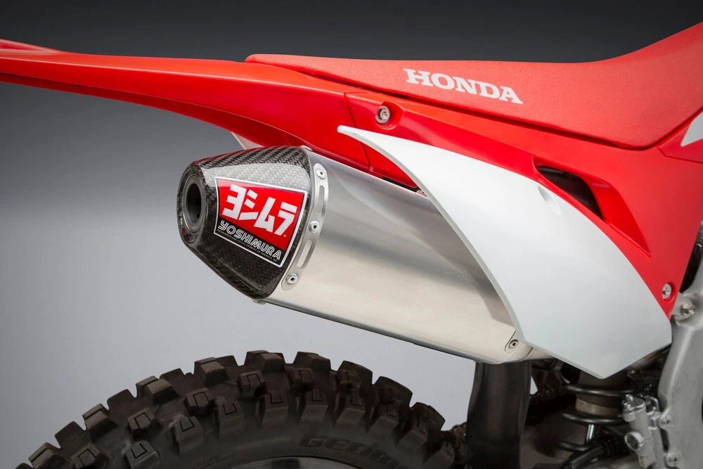 RS-4 Stainless Full Exhaust with Aluminum Muffler for Honda CRF450X (2019–2024)