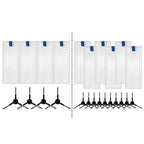 Side Brushes and Filters for Tefal RR90 RR9065 RR9067 (2018–2021)