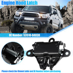Metal Black Hood Latch Lock 5351004030 for Toyota Tacoma (2005–2011)