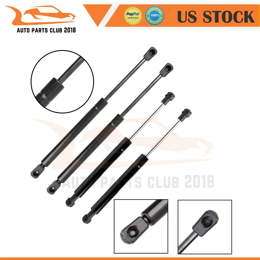 Set of 4 Lift Supports for Infiniti G37 (2007–2013)