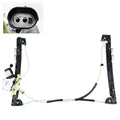 Front Left Window Regulator W/Motor for Mini Cooper (2002–2007)