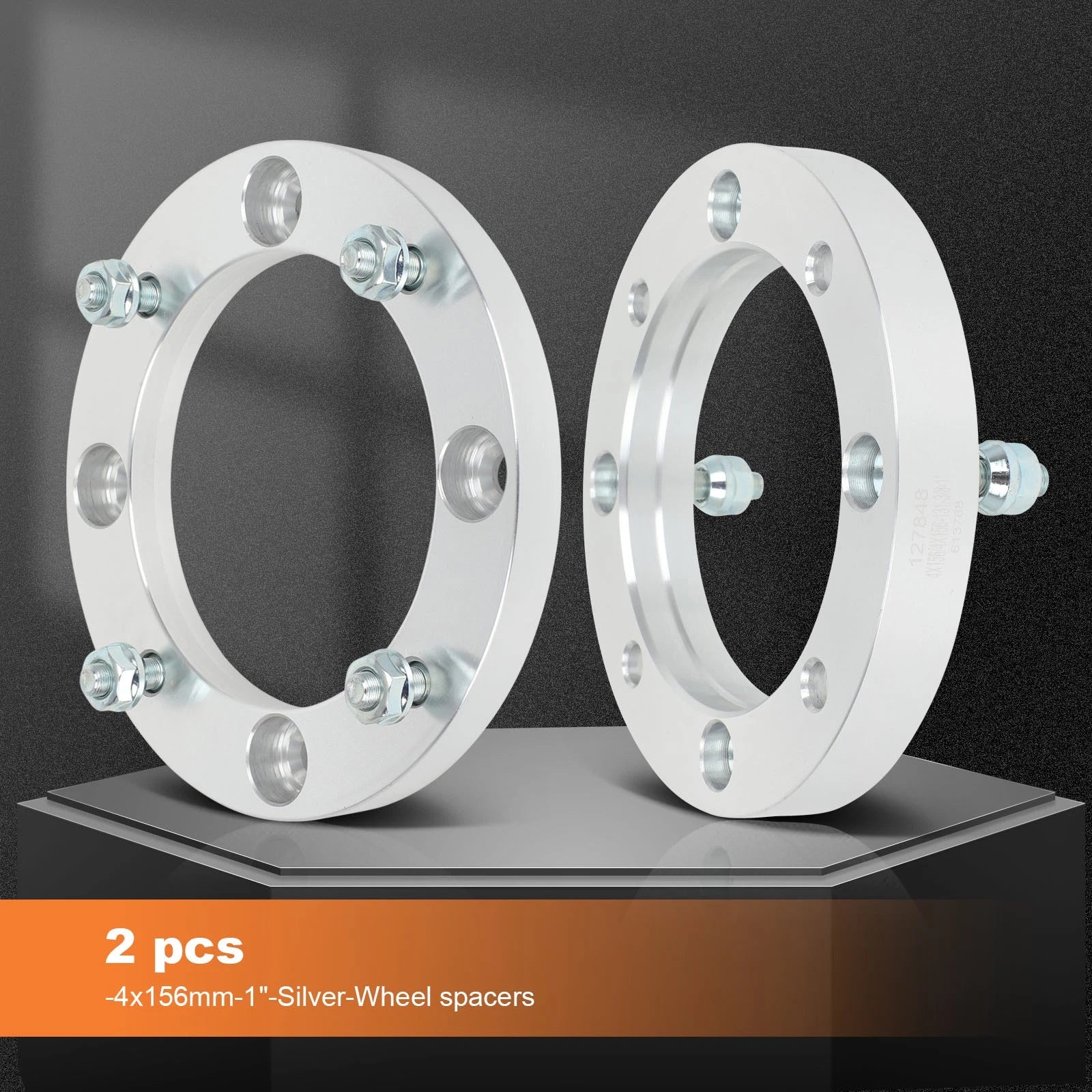 2X 1" Wheel Spacers for Polaris RZR XP 900 (2011–2014)