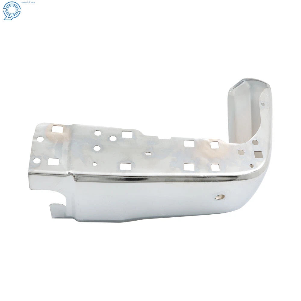 Rear Bumper Ends for Toyota Tundra (2014–2017) with Sensor Holes Chrome