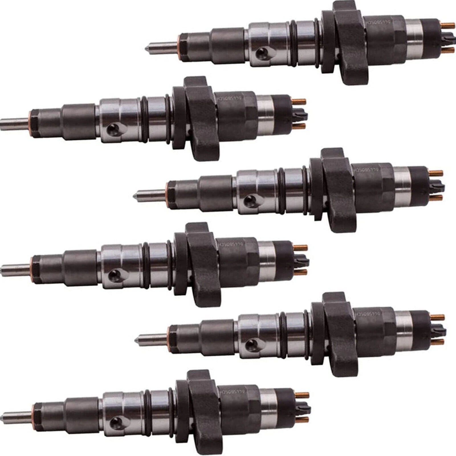 6X Fuel Injector 0445120238 for Dodge Ram 2500 3500 (2004–2009) Cummins 5.9L
