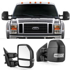 Towing Mirrors for Ford F250 F350 Super Duty (2017–2019) - Driver & Passenger