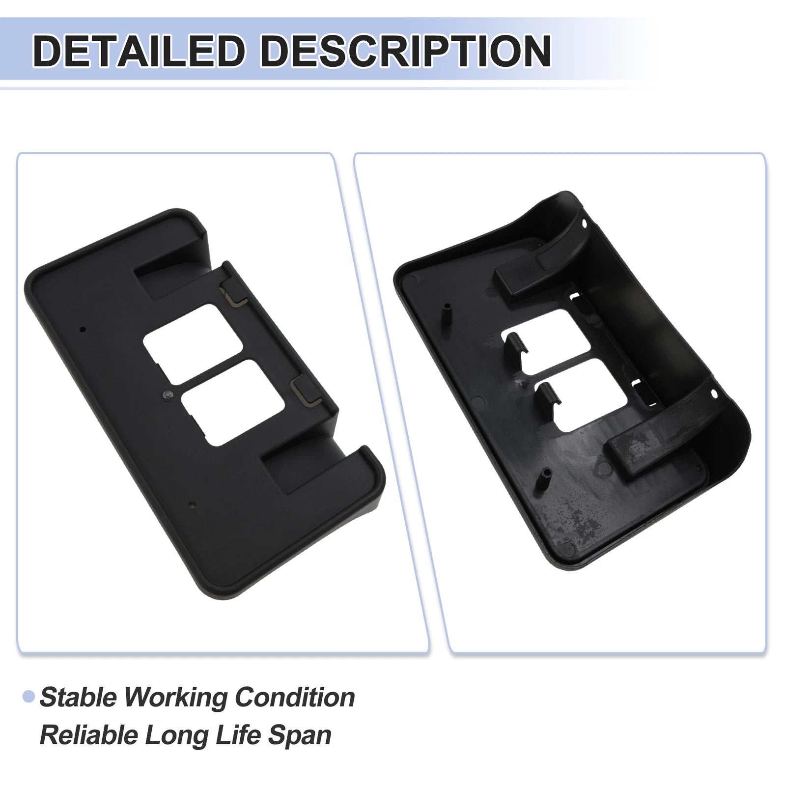 Front License Plate Mounting Bracket for Ford Super Duty F250 F350 F450 (2005–2007)