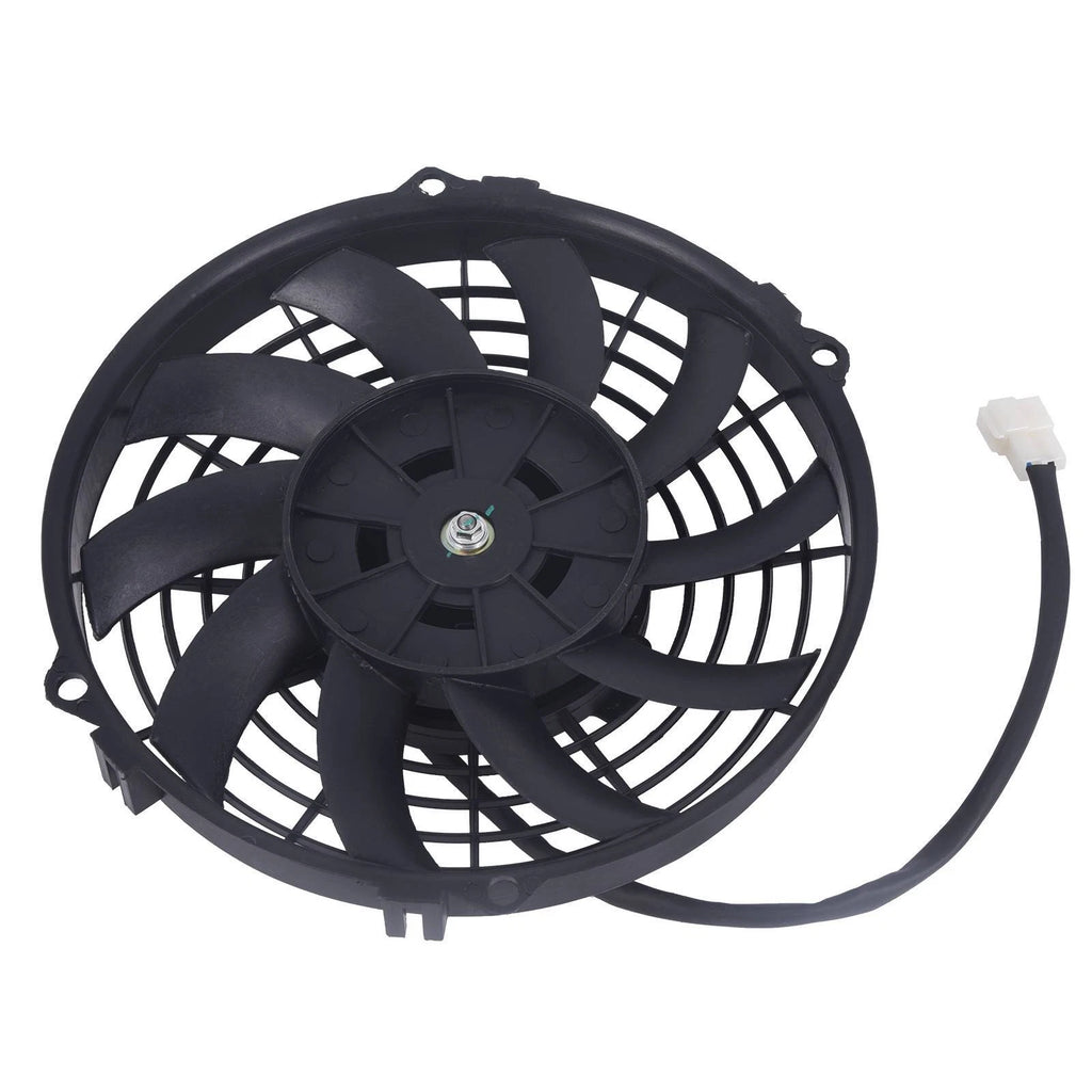 9" Electric Curved Radiator Cooling Fan Universal 700CFM with Thermostat