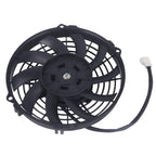9" Electric Curved Radiator Cooling Fan Universal 700CFM with Thermostat