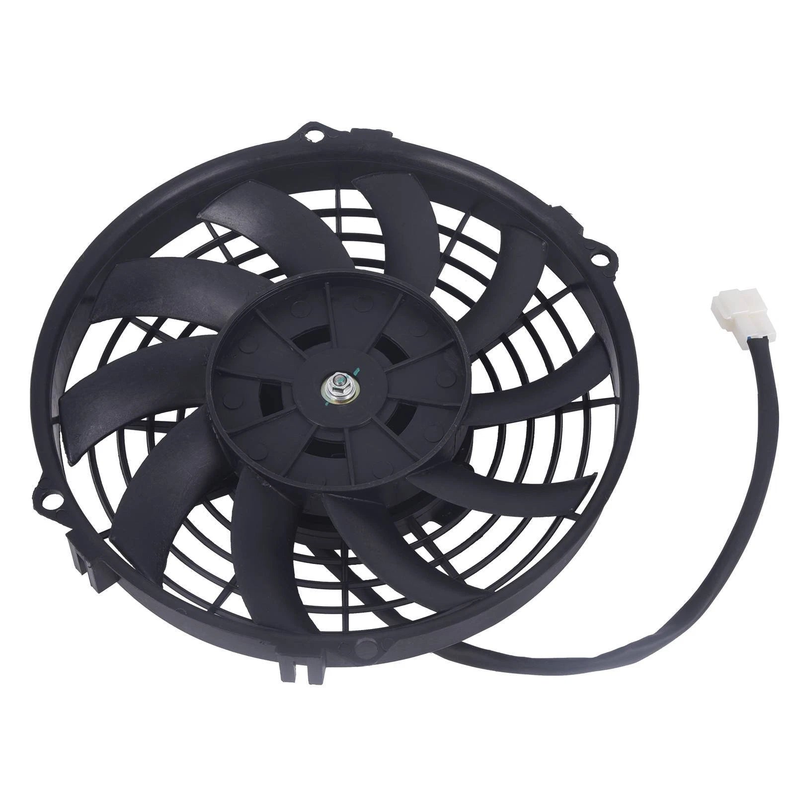 9" Electric Curved Radiator Cooling Fan Universal 700CFM with Thermostat