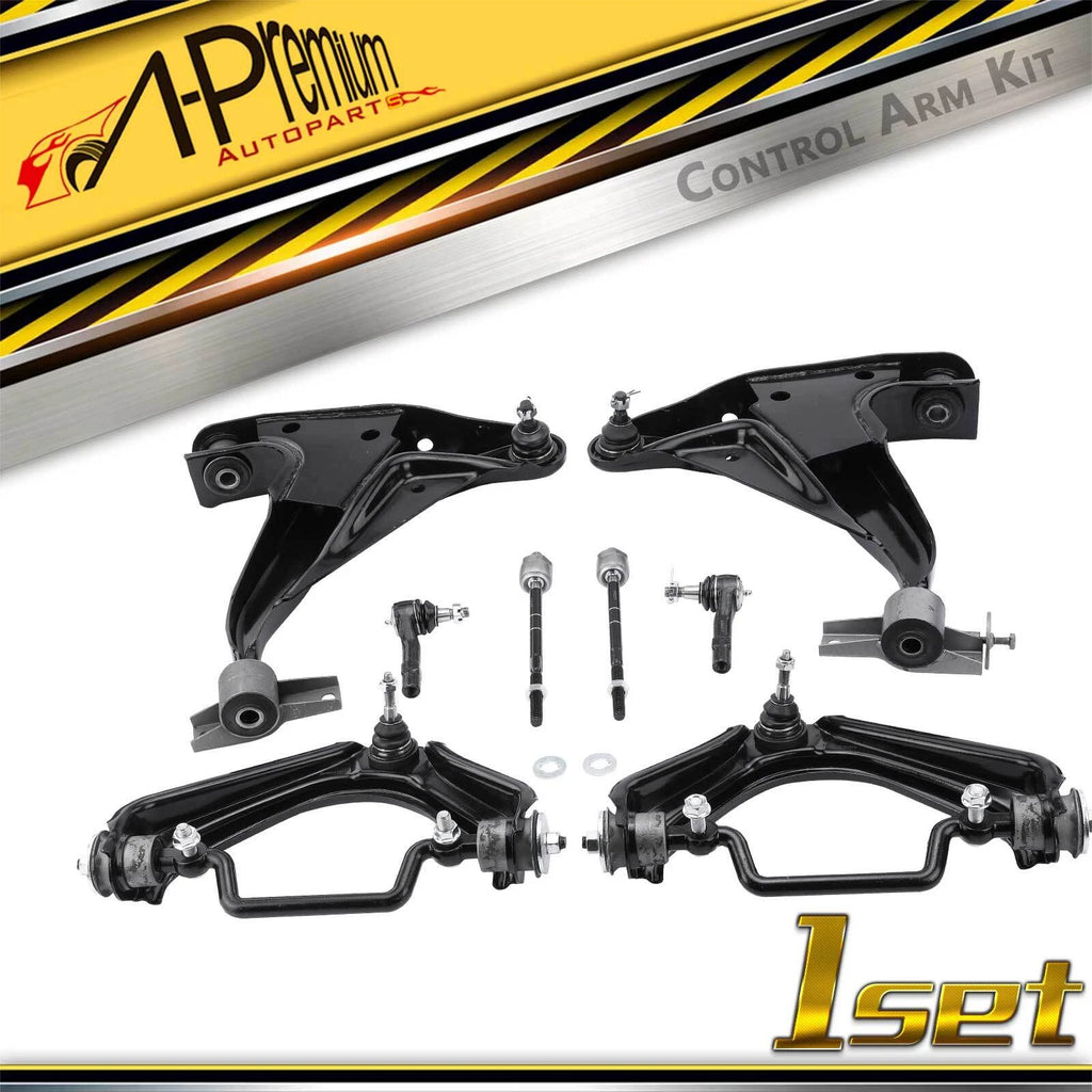 Set of 8 Front Control Arms with Ball Joints for Ford Explorer