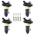 Set of 4 Ignition Coils & Iridium Spark Plugs for Colorado Canyon (2004–2012)