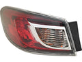 Left Outer Tail Light Assembly for Mazda 3 Sedan (2010–2013) KT312QJ