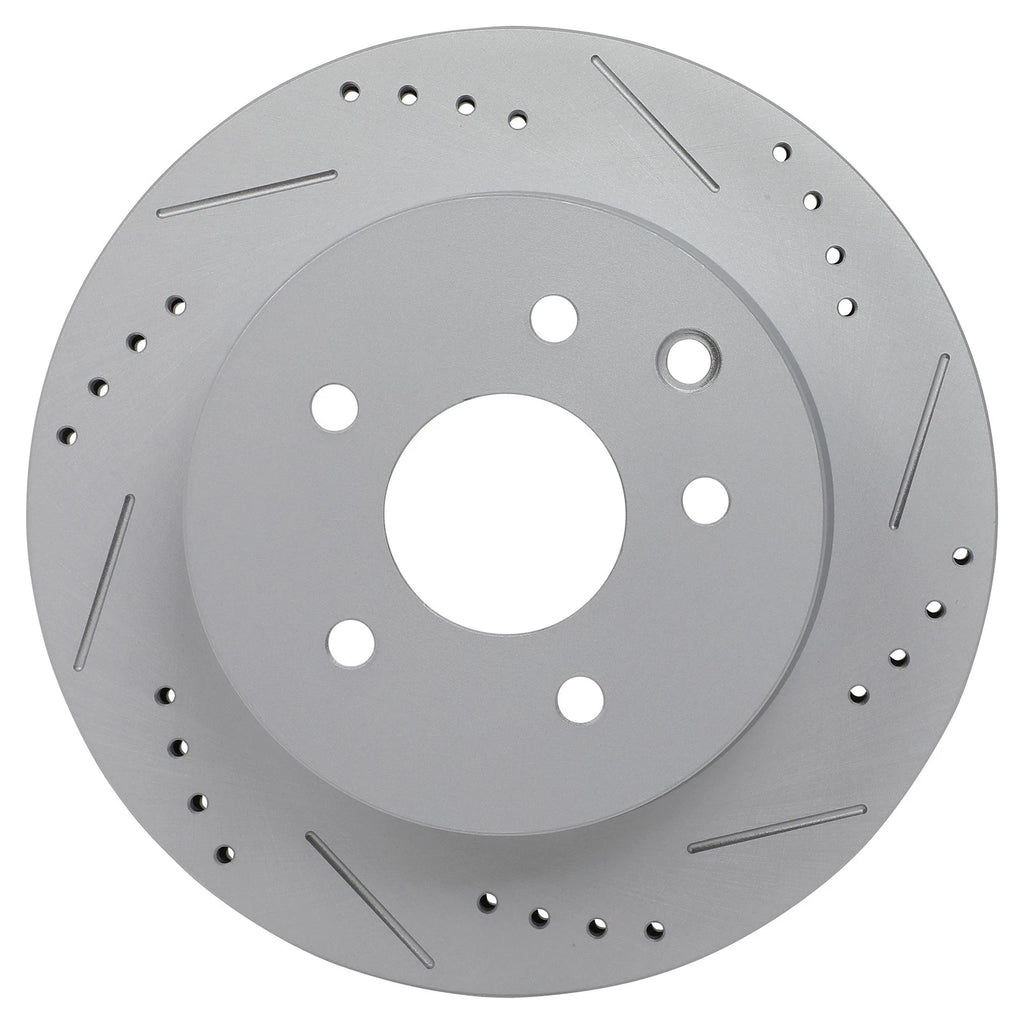 Set of 2 Rear Disc Brake Rotors and Ceramic Pads for Infiniti G35 Nissan 350Z
