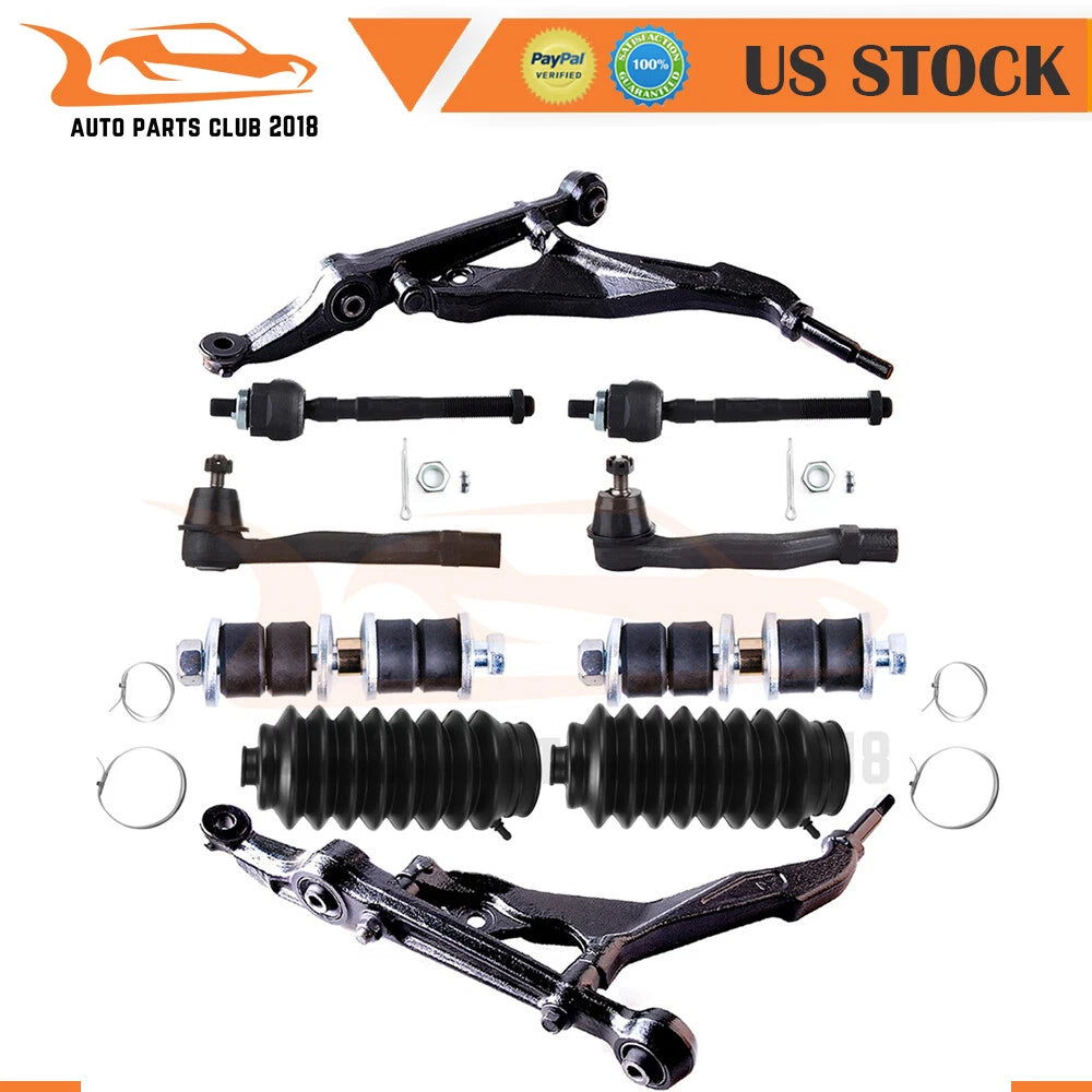 Front Rack and Pinion Bellow Sway Bar End Link for Honda Civic Del Sol (1993–1997)