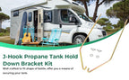 20 Lbs Propane Tank Hold Down Bracket for Coleman Fleetwood Pop Up Camper