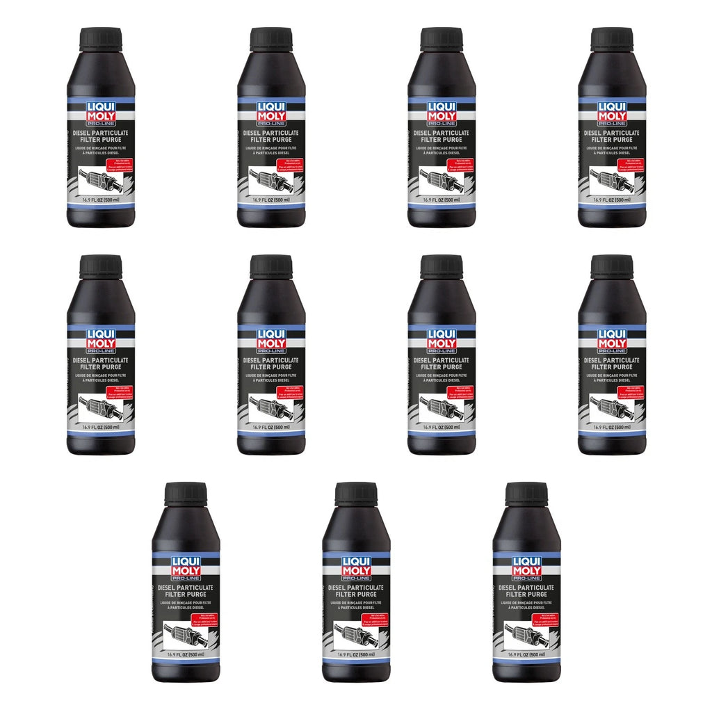 Set of 11 Liqui Moly DPF Purge Fluid for Diesel Particulate Filter (500ml)