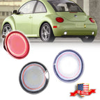 2X Clear White LED Rear Tailgate Reverse Lights for VW Beetle (1998–2005)