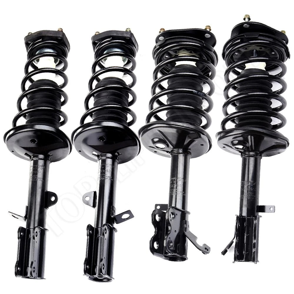 Set of 4 Complete Struts and Springs for Chevy Prizm (1998–2002)
