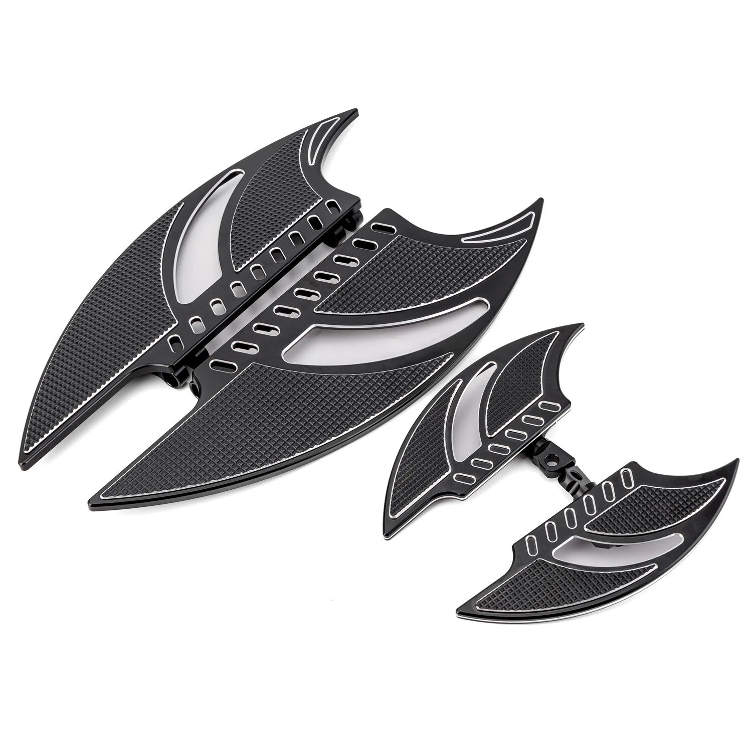Set of 2 Footboards for Harley Touring/Softail FL Models (1986–2024)