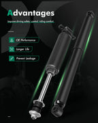 Front Rear Shocks Struts for Chevrolet C2500 (1992–1998)