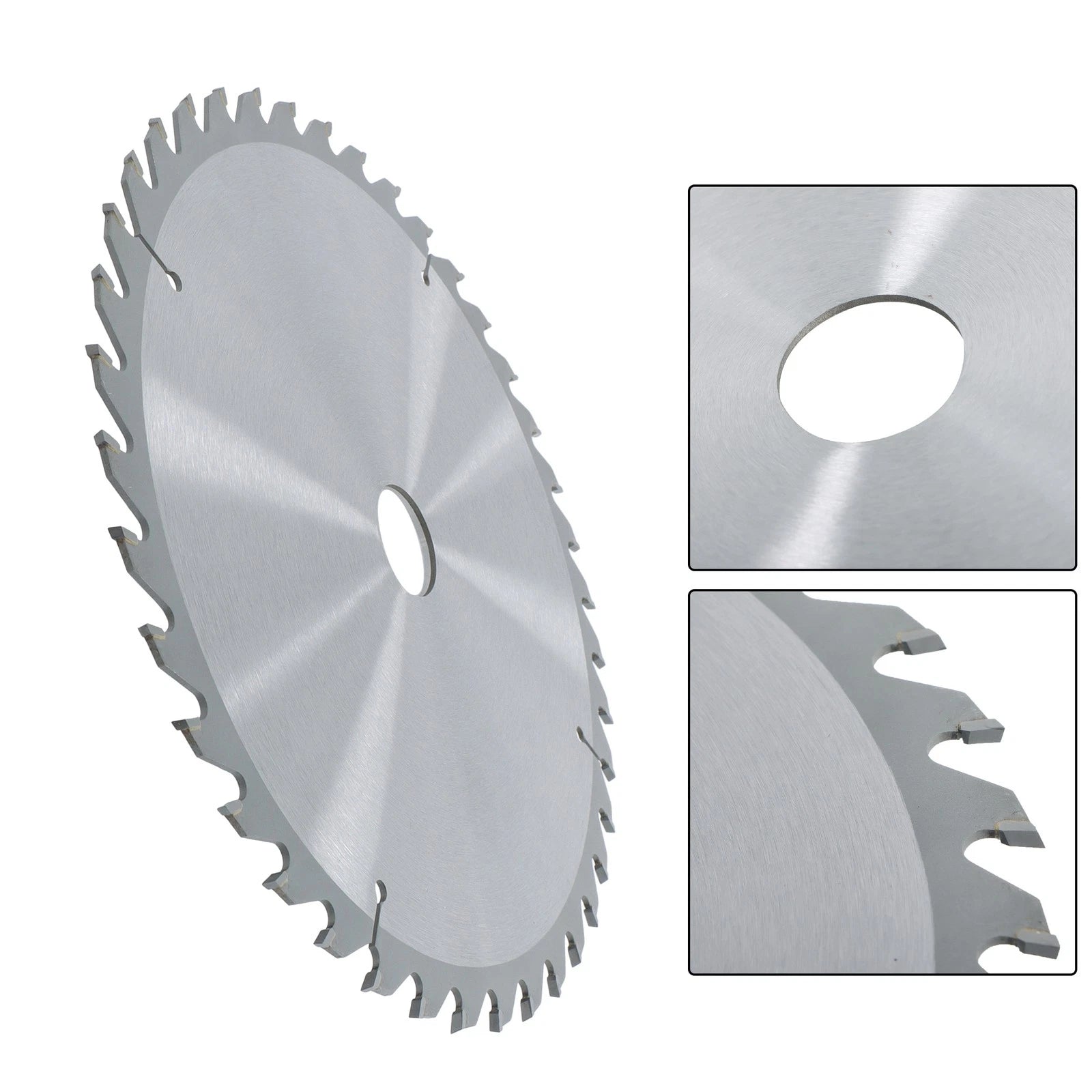 10" Carbide Tipped Circular Saw Blade for Wood & Metal Cutting (Silver)
