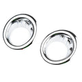 Fog Lamp Cover Trim Chrome LH+RH Fits Mitsubishi L200 Triton Truck 2009-14 D06