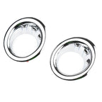 Fog Lamp Cover Trim Chrome LH+RH Fits Mitsubishi L200 Triton Truck 2009-14 D06