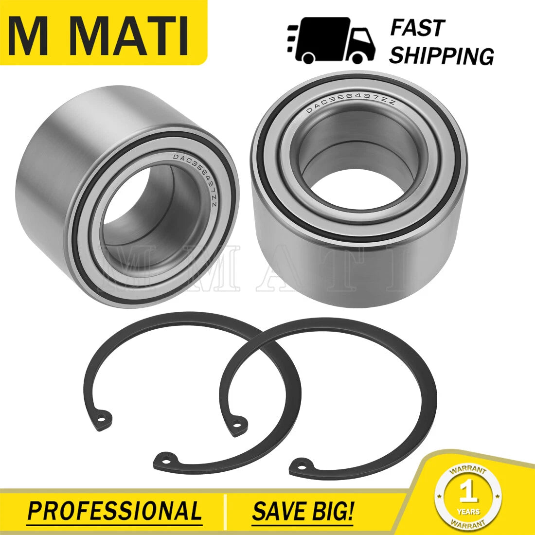 Front Wheel Bearings for Polaris ACE 325 500 570 900 (2016–2019) ATP 330 500 (2004–2005)