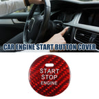 Engine Start Stop Button Cover for Mazda (Red)
