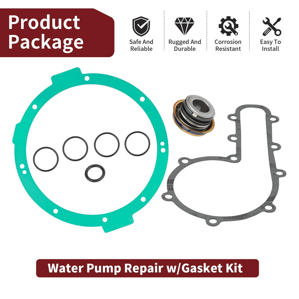 Water Pump Repair & Seal Gasket Kit for Polaris Sportsman XP 850 (2009–2014)