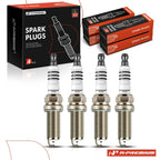 Set of 4 Iridium Platinum Spark Plugs for Kia Niro Hyundai Ioniq (2017–2020)