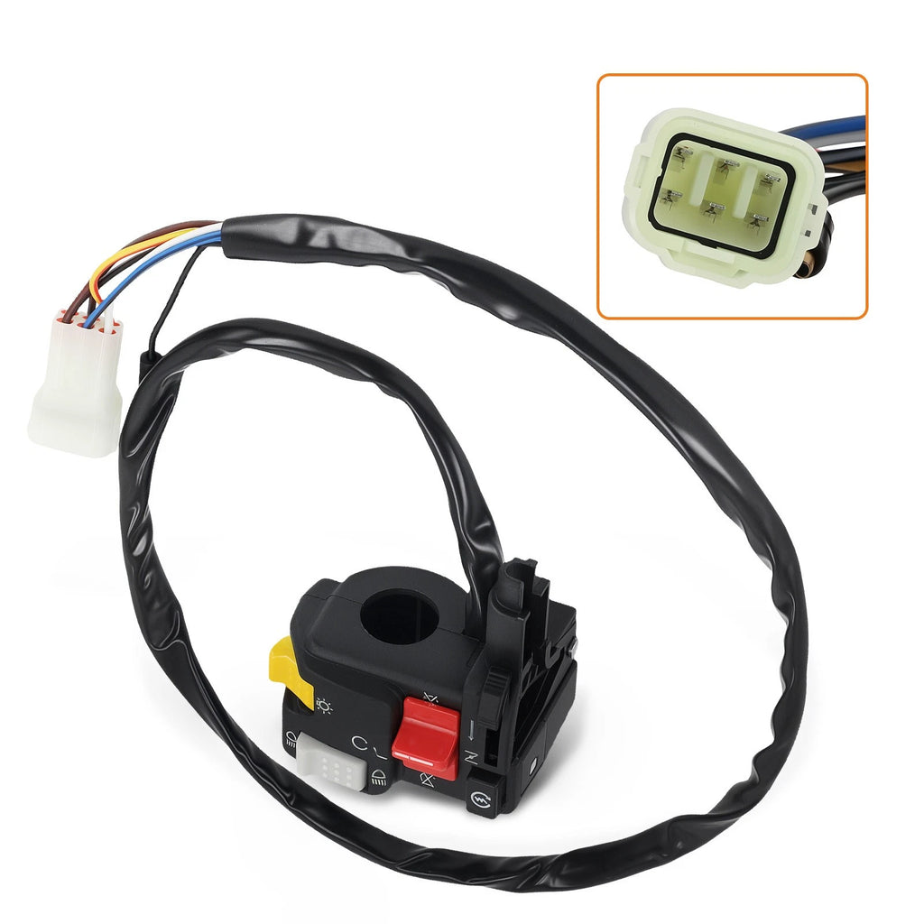 Handlebar Start Stop Light Choke Switch for Honda Foreman 400 TRX400FW (1995–2003)
