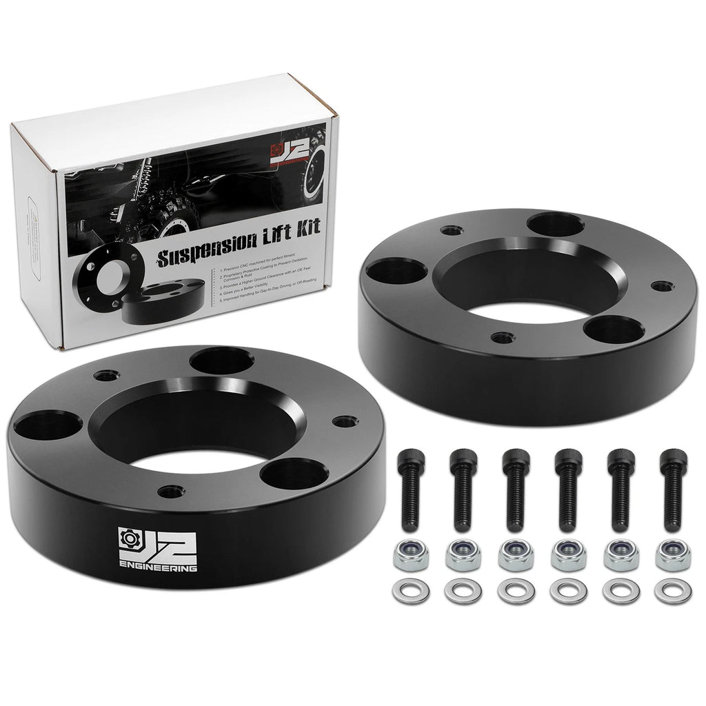 2" Billet Aluminum Front Strut Top Mount Lift Kit Spacer for Ford F-150 (2004–2024)