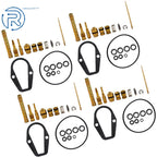 Set of 4 Carburetor Rebuild Kits for Honda CB550F CB550 CB550K (1974–1976)