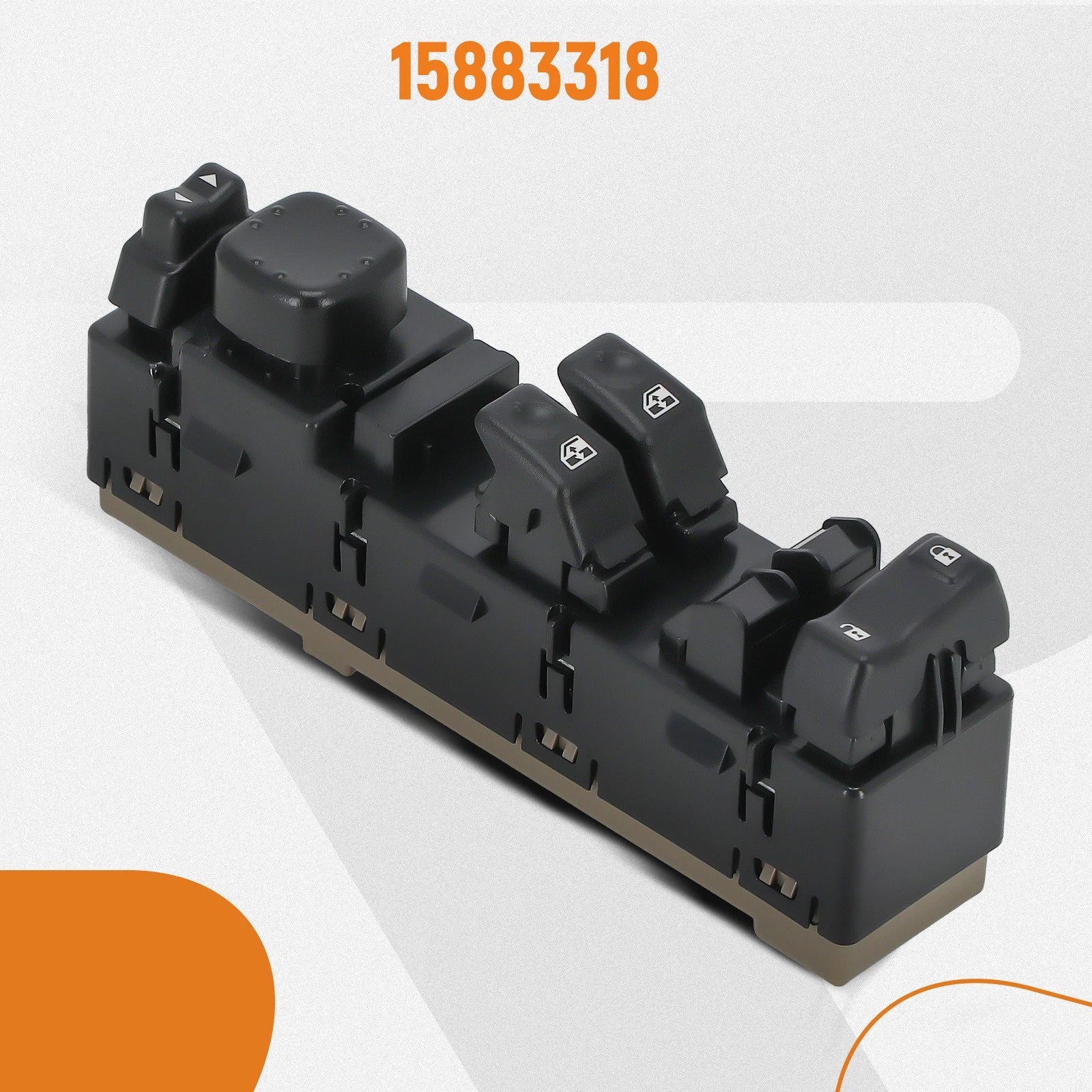 1x Power Window Switch for Chevy Silverado GMC Yukon (1999–2006) 15883318