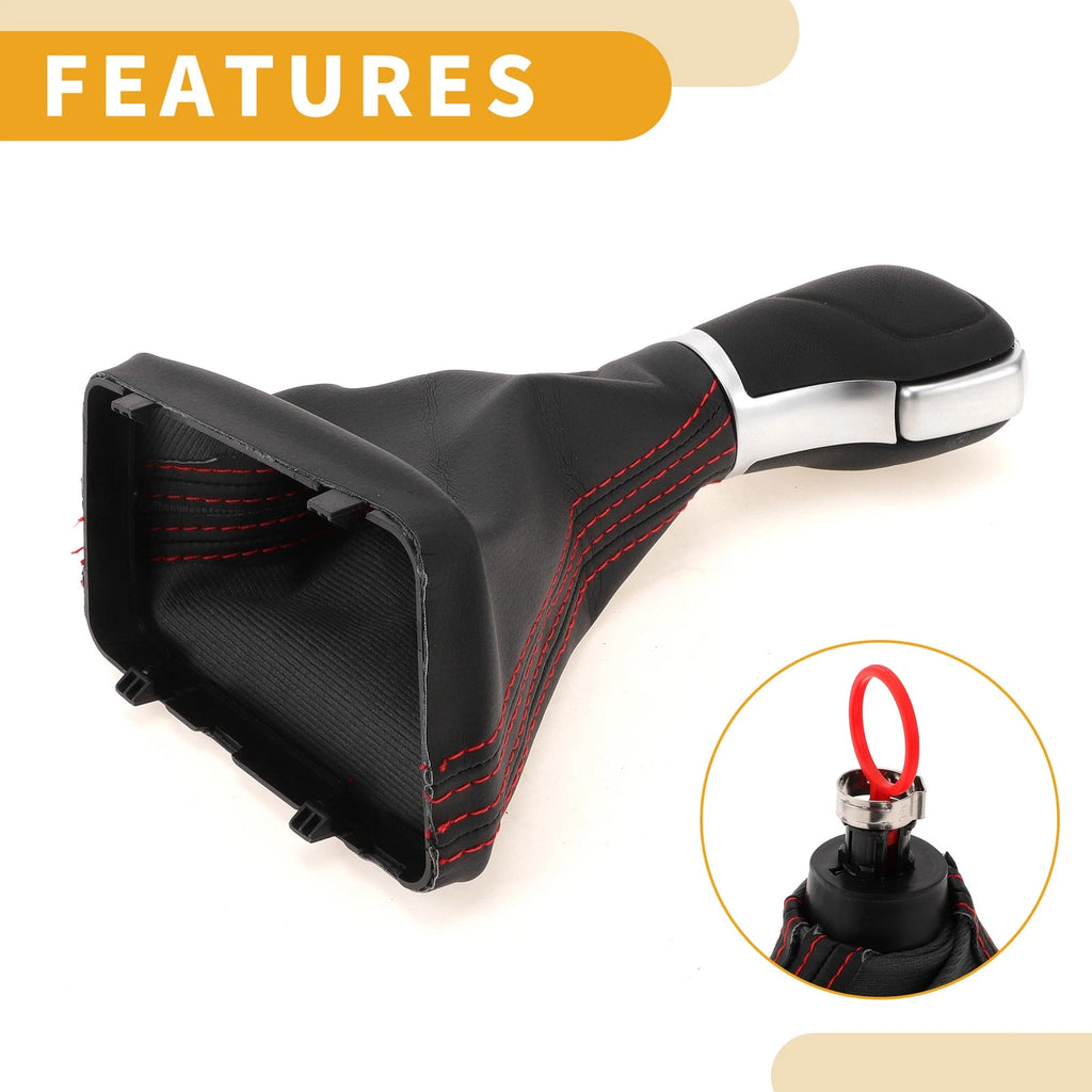 Automatic Shift Knob with Boot Cover for Volkswagen Tiguan (2012–2015)