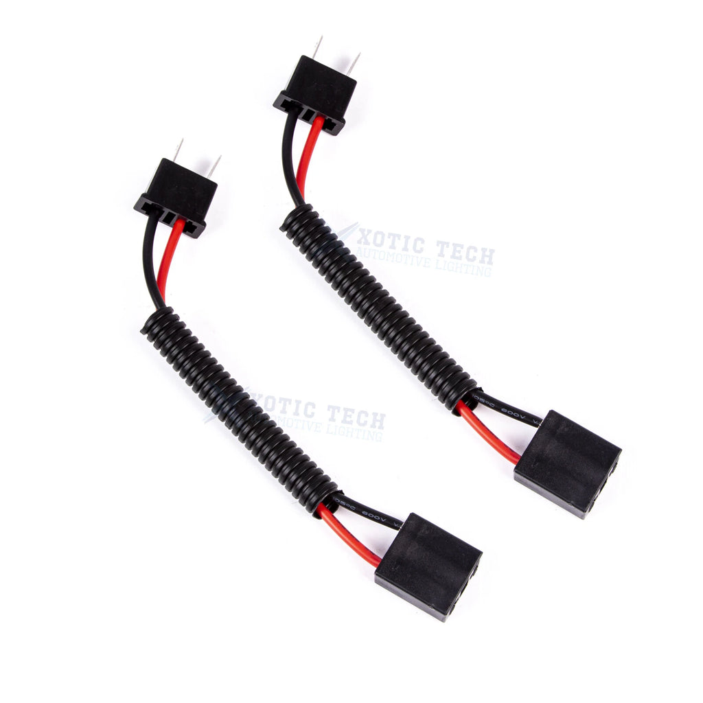 2PCS H7 Pre-Wired Socket Wiring Harness for Headlights Fog Lamps (2010-2024)