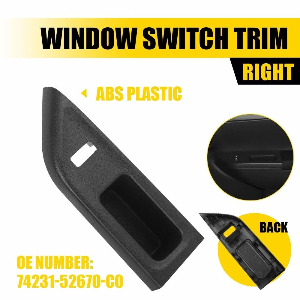Window Switch Trim Bezel Panel Cover RH for Toyota Yaris (2012–2015) EPY